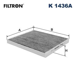 Filtron K 1436A Filtr kabinowy K1436A: Dobra cena w Polsce na 2407.PL - Kup Teraz!