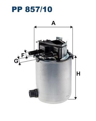 Filtron PP 857/10 Fuel filter PP85710: Buy near me in Poland at 2407.PL - Good price!