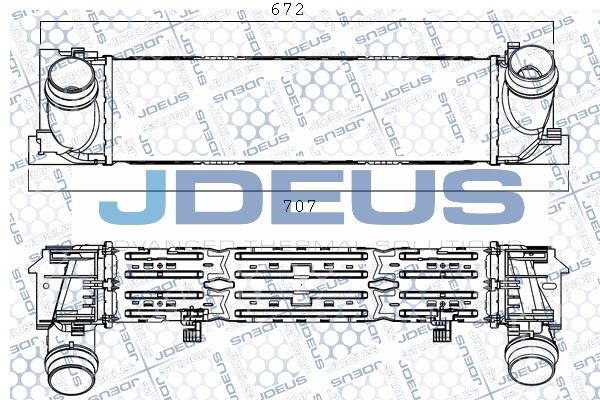 J. Deus M-805077A Ladeluftkühler M805077A: Kaufen Sie zu einem guten Preis in Polen bei 2407.PL!