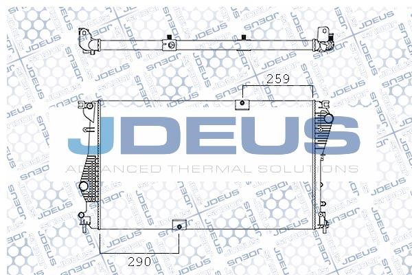 J. Deus M-0201280 Радиатор, охлаждение двигателя M0201280: Отличная цена - Купить в Польше на 2407.PL!