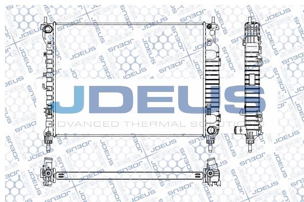 J. Deus M-0201290 Радіатор, система охолодження двигуна M0201290: Приваблива ціна - Купити у Польщі на 2407.PL!