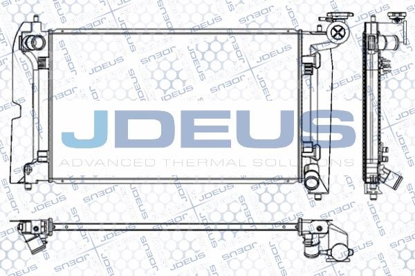 J. Deus M0280090 Радіатор охолодження двигуна M0280090: Купити у Польщі - Добра ціна на 2407.PL!