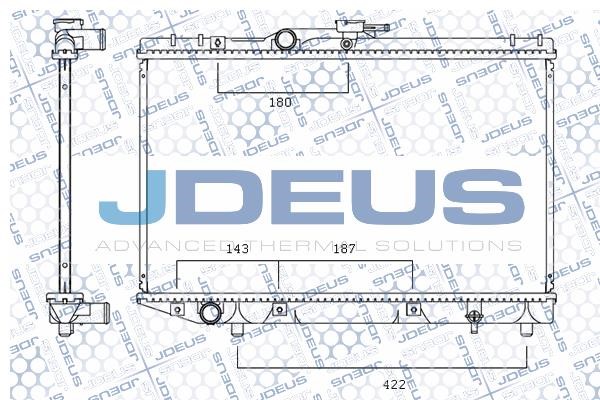 J. Deus M-0280180 Радіатор, система охолодження двигуна M0280180: Купити у Польщі - Добра ціна на 2407.PL!
