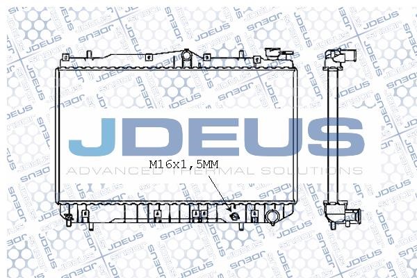 J. Deus M-0540060 Radiator, engine cooling M0540060: Buy near me in Poland at 2407.PL - Good price!