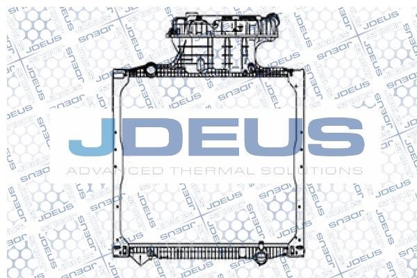 J. Deus M-115014A Radiator, engine cooling M115014A: Buy near me in Poland at 2407.PL - Good price!