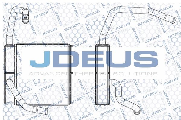 J. Deus M-2120190 Heat Exchanger, interior heating M2120190: Buy near me in Poland at 2407.PL - Good price!