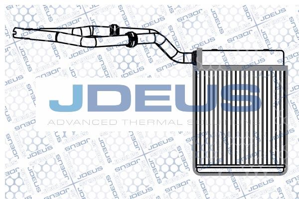 J. Deus M212114A Heat exchanger, interior heating M212114A: Buy near me in Poland at 2407.PL - Good price!