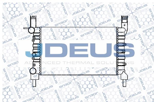 J. Deus M-0110130 Радіатор, система охолодження двигуна M0110130: Приваблива ціна - Купити у Польщі на 2407.PL!