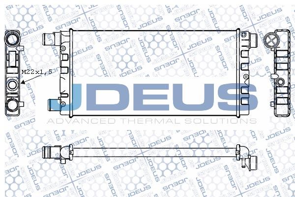 J. Deus M-011021A Теплообменник M011021A: Отличная цена - Купить в Польше на 2407.PL!