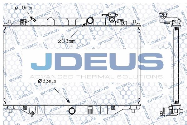 J. Deus M-0160400 Радиатор, охлаждение двигателя M0160400: Отличная цена - Купить в Польше на 2407.PL!