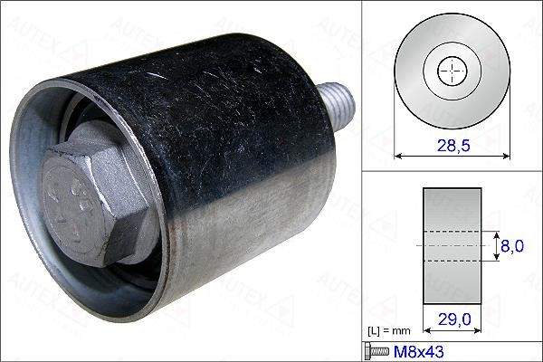 Autex 654902 Tensioner pulley, timing belt 654902: Buy near me in Poland at 2407.PL - Good price!