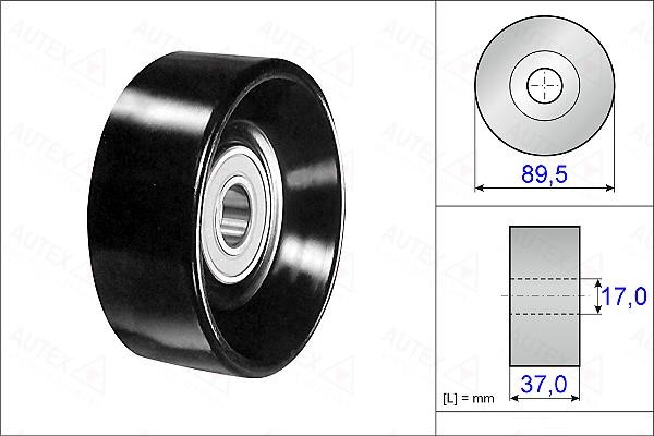 Autex 654930 Idler Pulley 654930: Buy near me in Poland at 2407.PL - Good price!