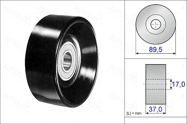 Autex 654930 Rippenriemenumlenkrolle (Antriebsriemen) 654930: Bestellen Sie in Polen zu einem guten Preis bei 2407.PL!