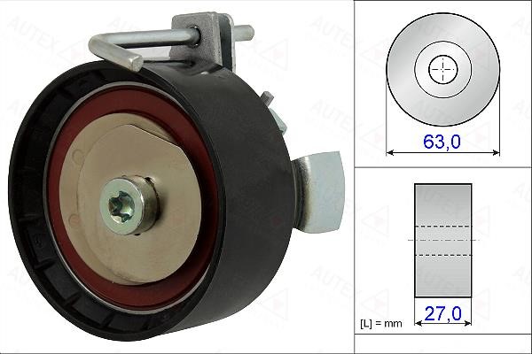Autex 654907 Tensioner pulley, timing belt 654907: Buy near me in Poland at 2407.PL - Good price!