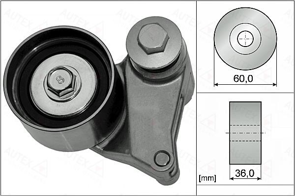 Autex 655078 Tensioner pulley, timing belt 655078: Buy near me in Poland at 2407.PL - Good price!