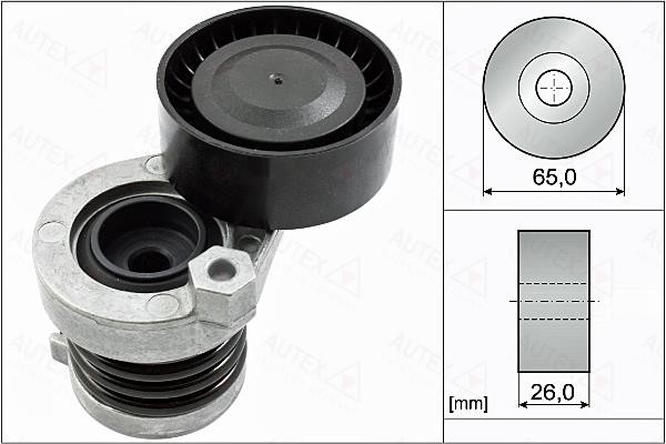 Autex 655100 Belt tightener 655100: Buy near me at 2407.PL in Poland at an Affordable price!