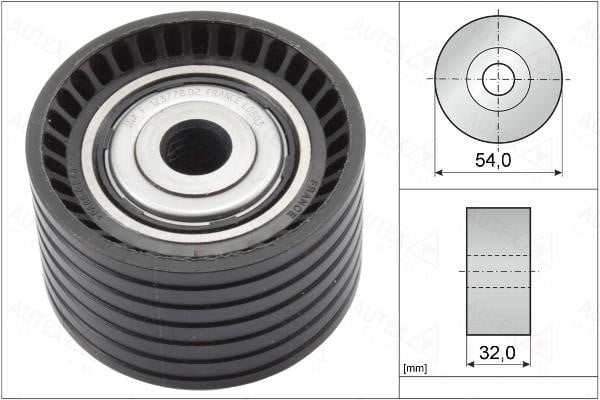 Autex 655116 Tensioner pulley, timing belt 655116: Buy near me at 2407.PL in Poland at an Affordable price!