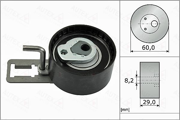Autex 655150 Tensioner pulley, timing belt 655150: Buy near me in Poland at 2407.PL - Good price!