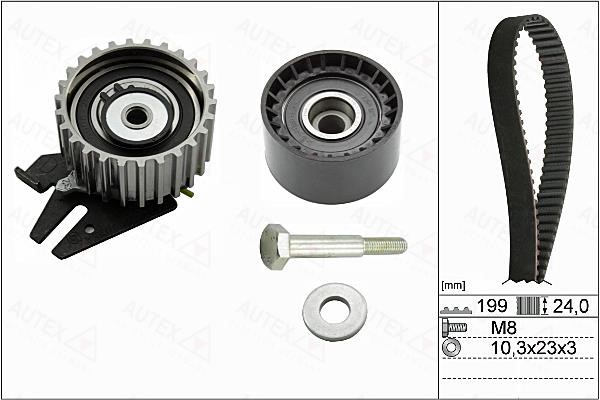 Autex 702824 Timing Belt Kit 702824: Buy near me in Poland at 2407.PL - Good price!