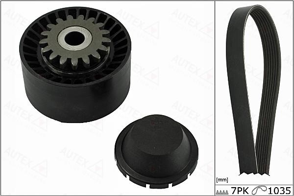 Autex 702852 Drive belt kit 702852: Buy near me in Poland at 2407.PL - Good price!