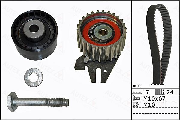 Autex 702914 Timing Belt Kit 702914: Buy near me in Poland at 2407.PL - Good price!