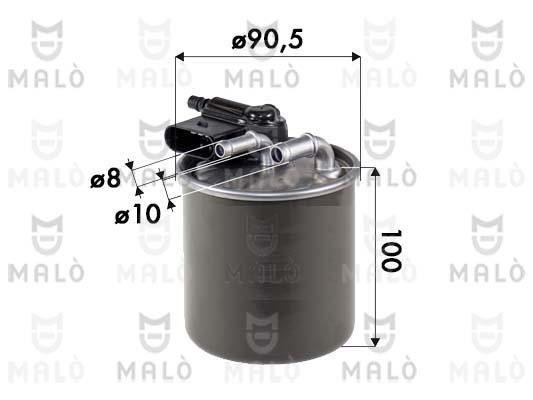 Malo 1520257 Топливный фильтр 1520257: Отличная цена - Купить в Польше на 2407.PL!
