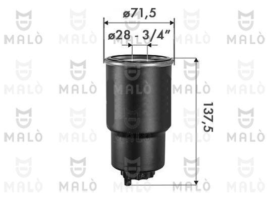 Malo 1520258 Fuel filter 1520258: Buy near me in Poland at 2407.PL - Good price!