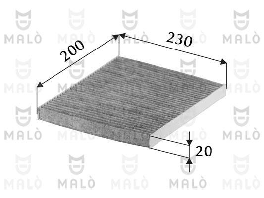 Malo 1531842 Filter, interior air 1531842: Buy near me in Poland at 2407.PL - Good price!
