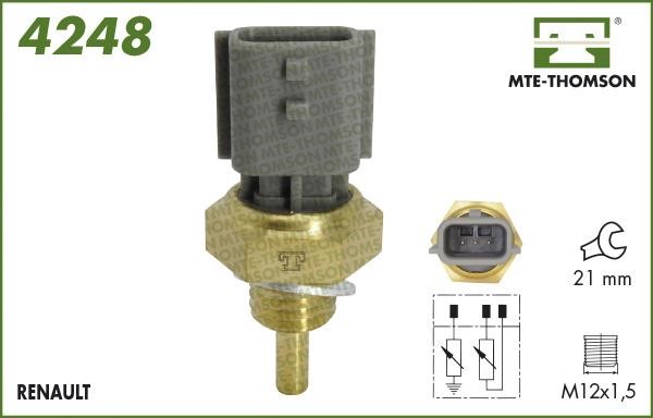 MTE-Thomson 4248 Sensor, coolant temperature 4248: Buy near me in Poland at 2407.PL - Good price!