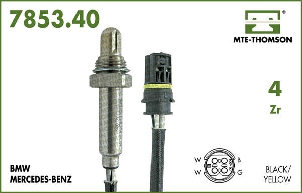 MTE-Thomson 7853.40.040 Lambda sensor 785340040: Buy near me in Poland at 2407.PL - Good price!