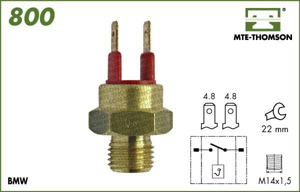 MTE-Thomson 800.102 Temperature Switch, coolant warning lamp 800102: Buy near me in Poland at 2407.PL - Good price!