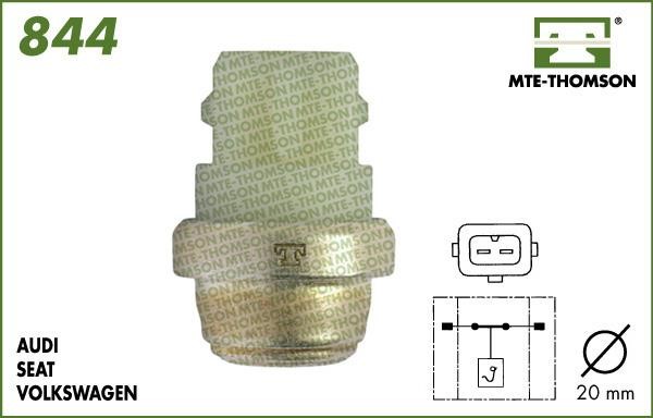 MTE-Thomson 844.120 Temperature Switch, coolant warning lamp 844120: Buy near me in Poland at 2407.PL - Good price!