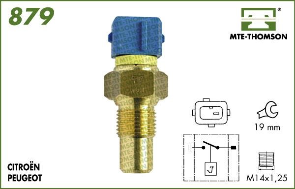 MTE-Thomson 879.120 Temperature Switch, coolant warning lamp 879120: Buy near me at 2407.PL in Poland at an Affordable price!
