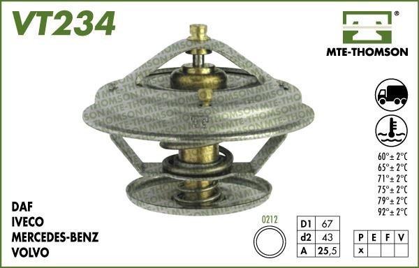MTE-Thomson VT23475 Термостат VT23475: Отличная цена - Купить в Польше на 2407.PL!