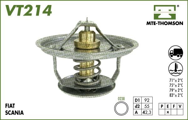 MTE-Thomson VT21479 Thermostat, coolant VT21479: Buy near me at 2407.PL in Poland at an Affordable price!