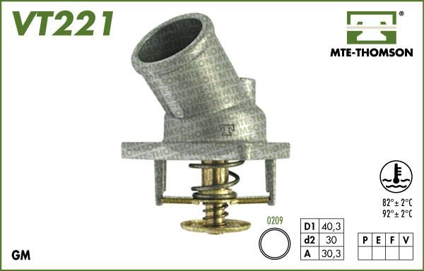 MTE-Thomson VT22182 Thermostat, coolant VT22182: Buy near me in Poland at 2407.PL - Good price!
