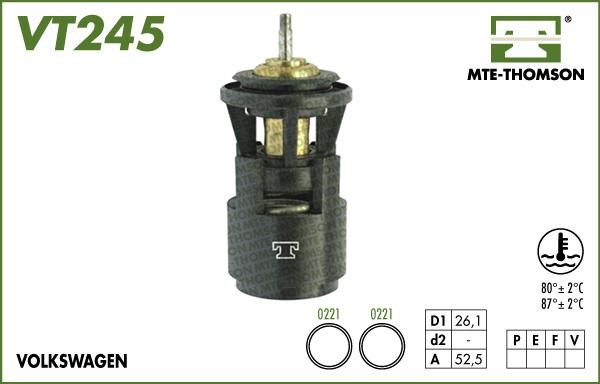 MTE-Thomson VT24587 Thermostat, coolant VT24587: Buy near me in Poland at 2407.PL - Good price!
