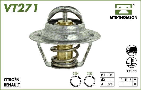 MTE-Thomson VT27189 Thermostat, coolant VT27189: Buy near me in Poland at 2407.PL - Good price!