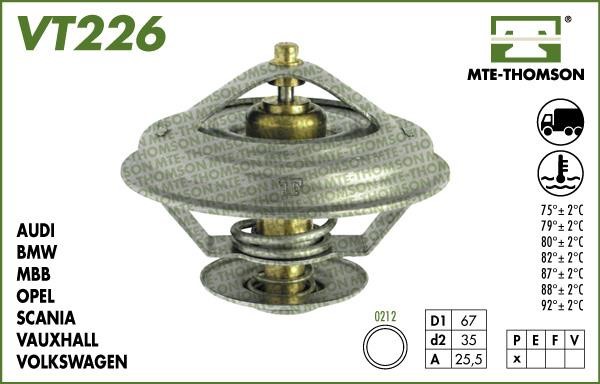 MTE-Thomson VT22680 Thermostat, coolant VT22680: Buy near me in Poland at 2407.PL - Good price!