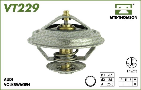 MTE-Thomson VT229.79 Thermostat, coolant VT22979: Buy near me in Poland at 2407.PL - Good price!