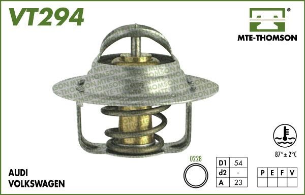 MTE-Thomson VT29487 Thermostat, coolant VT29487: Buy near me in Poland at 2407.PL - Good price!