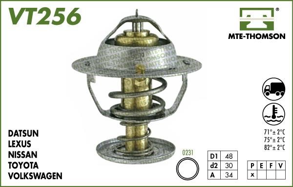 MTE-Thomson VT25682 Thermostat, coolant VT25682: Buy near me in Poland at 2407.PL - Good price!