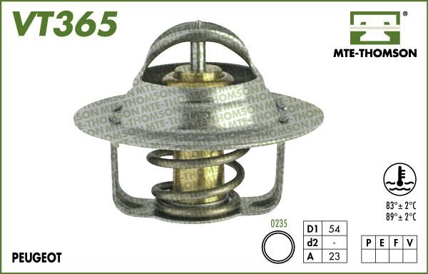 MTE-Thomson VT36589 Thermostat, coolant VT36589: Buy near me in Poland at 2407.PL - Good price!