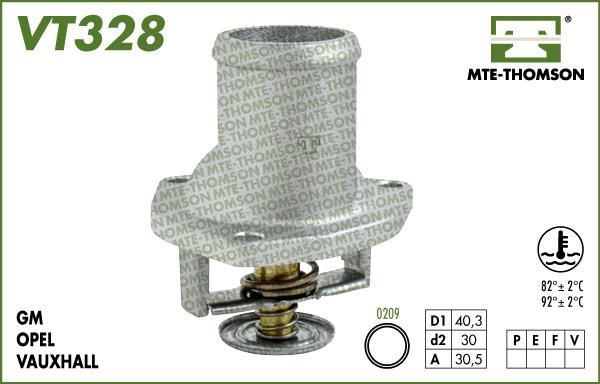 MTE-Thomson VT32887 Thermostat, coolant VT32887: Buy near me in Poland at 2407.PL - Good price!
