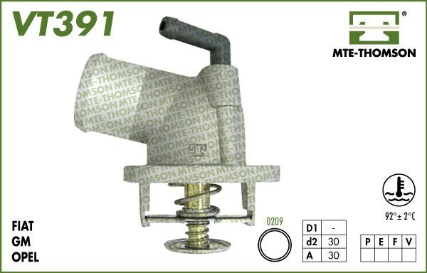 MTE-Thomson VT39192 Termostat, środek chłodzący VT39192: Dobra cena w Polsce na 2407.PL - Kup Teraz!