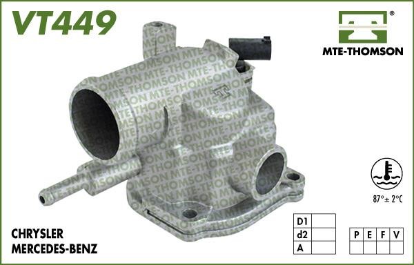 MTE-Thomson VT44987 Thermostat, coolant VT44987: Buy near me in Poland at 2407.PL - Good price!