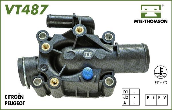 MTE-Thomson VT48791 Thermostat, coolant VT48791: Buy near me in Poland at 2407.PL - Good price!