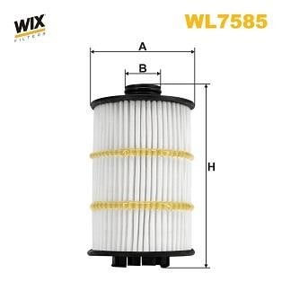 WIX WL7585 Масляный фильтр WL7585: Отличная цена - Купить в Польше на 2407.PL!