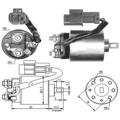 Hoffer 46088 Solenoid switch, starter 46088: Buy near me at 2407.PL in Poland at an Affordable price!