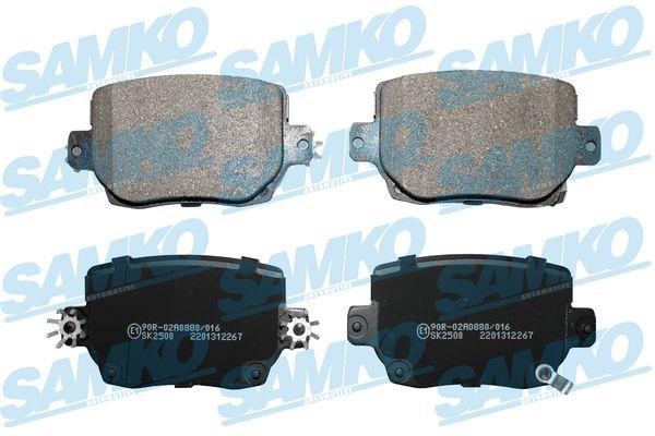 Samko 5SP2267 Brake Pad Set, disc brake 5SP2267: Buy near me in Poland at 2407.PL - Good price!